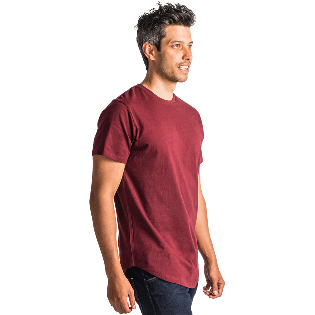 Burgundy Scoop T-Shirt – UCXX
