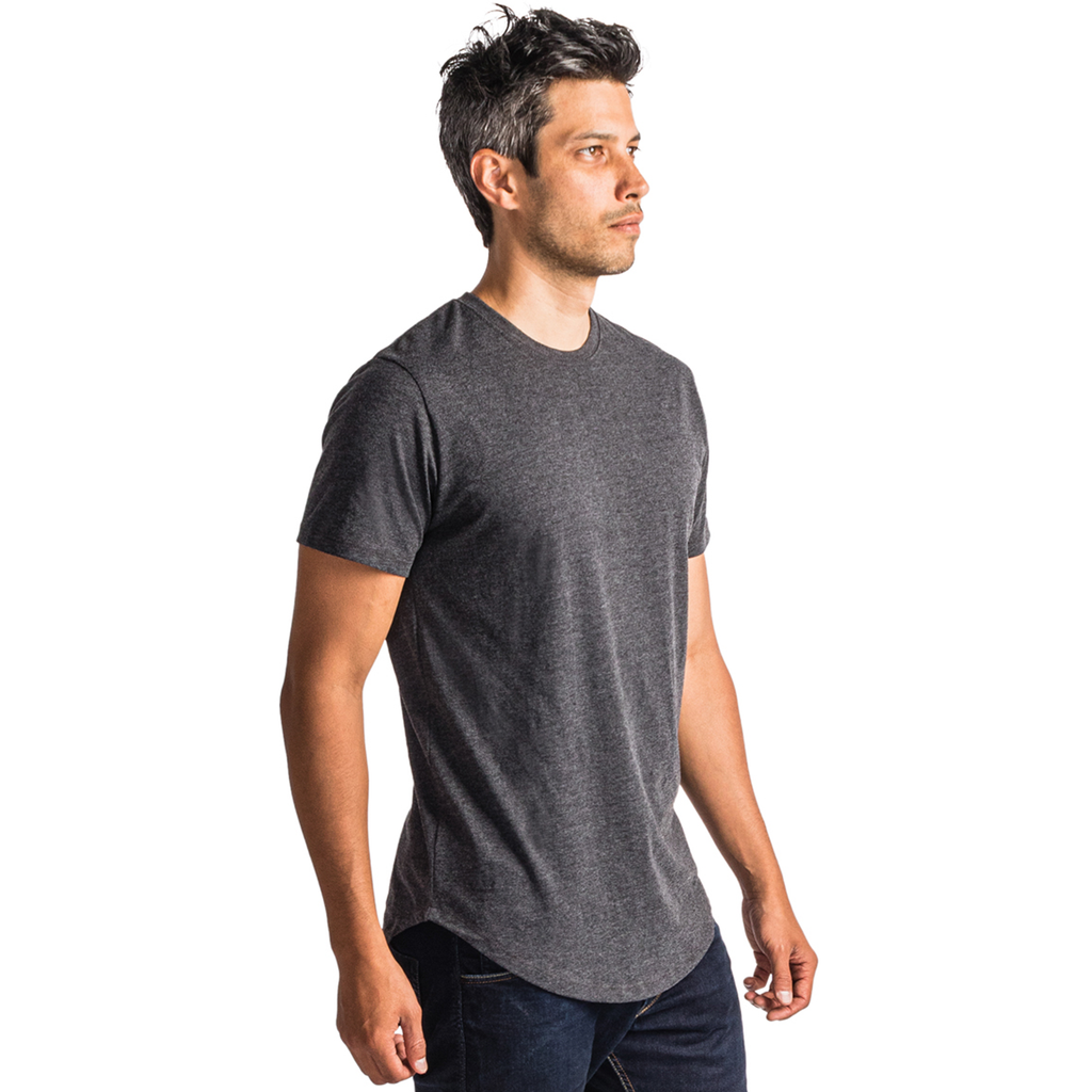 Heather Charcoal Scoop T-Shirt – UCXX